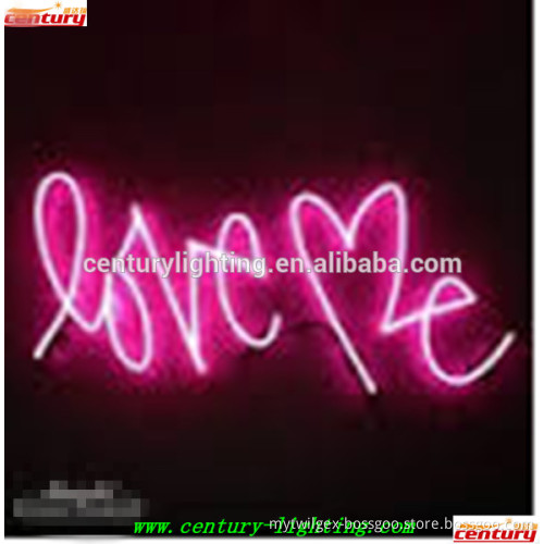 love me neon sign